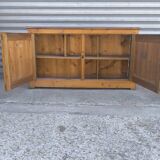 Meuble de métier - buffet en pin suédois 1940