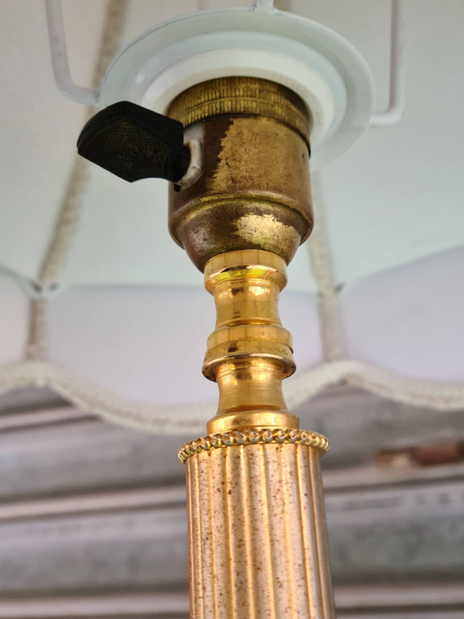 Baroque lamppost of the 1960s