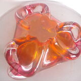 Cendrier coloré en verre