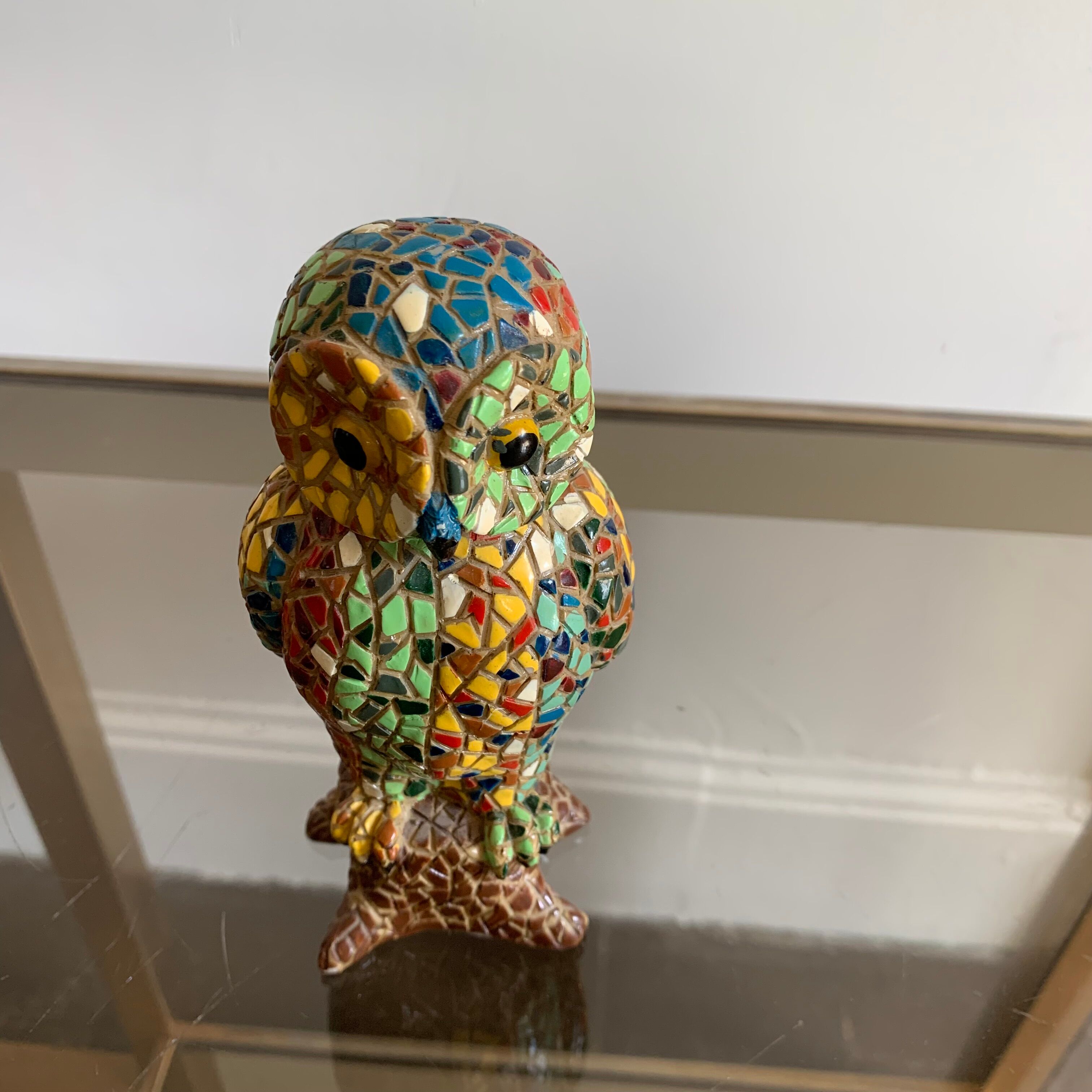 Earthenware owl