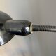 Vintage 1950 chrome industrial vice lamp Jumo 215 - 55 cm