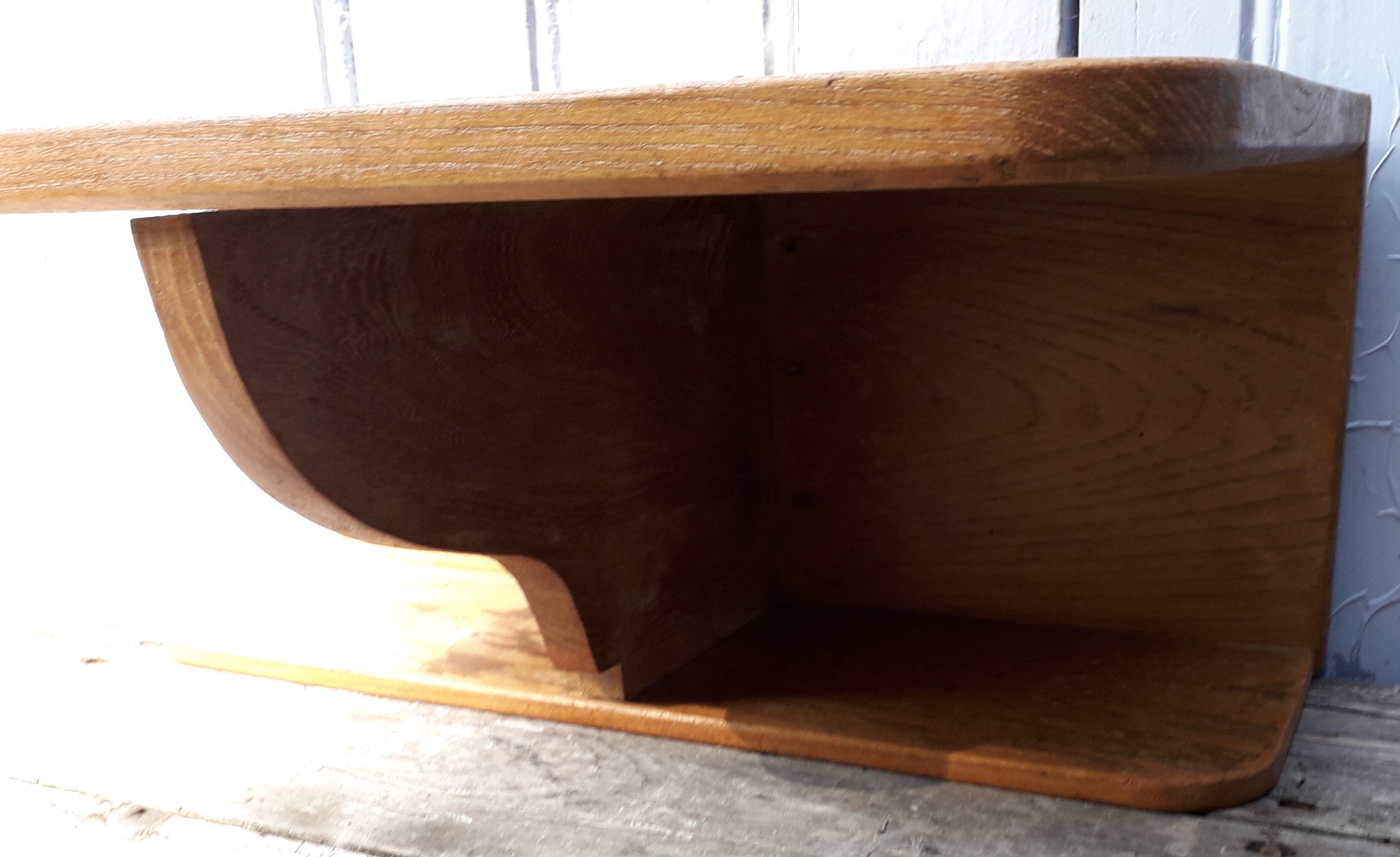 Wooden shelf