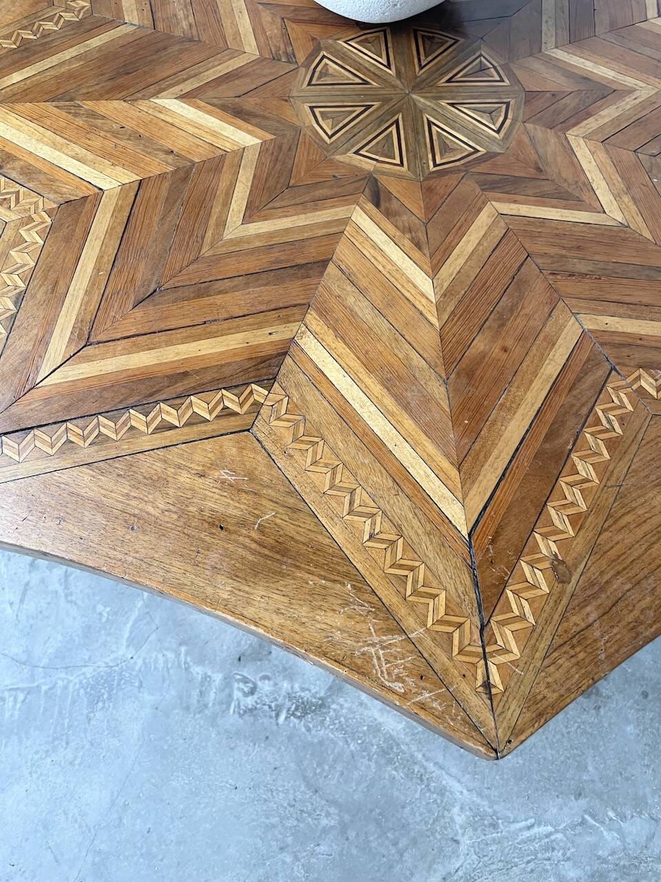19th century inlaid side table