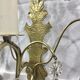 Pair of Wall Lamp Bronze And Crystal 1 Light