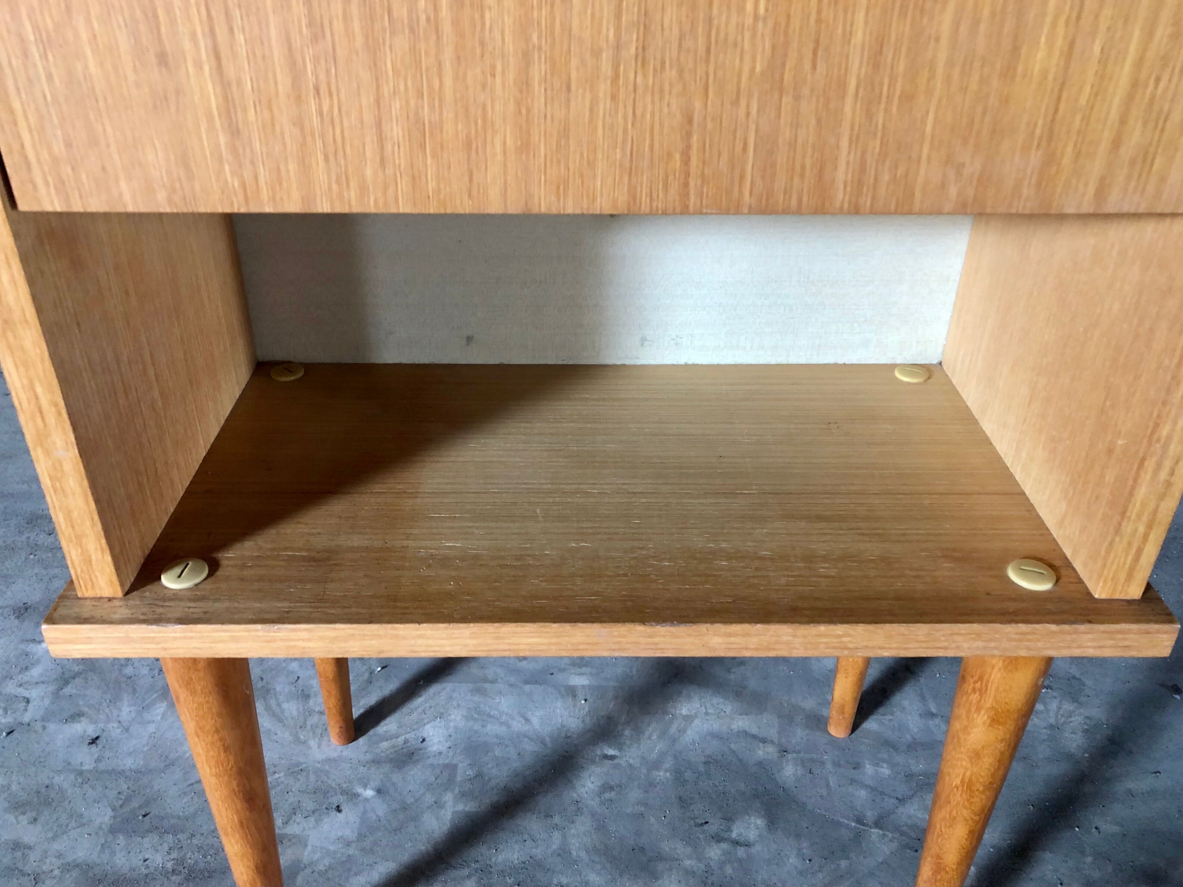 Vintage bedside table