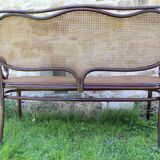 Bench signed Thonet No. 5, 1880s