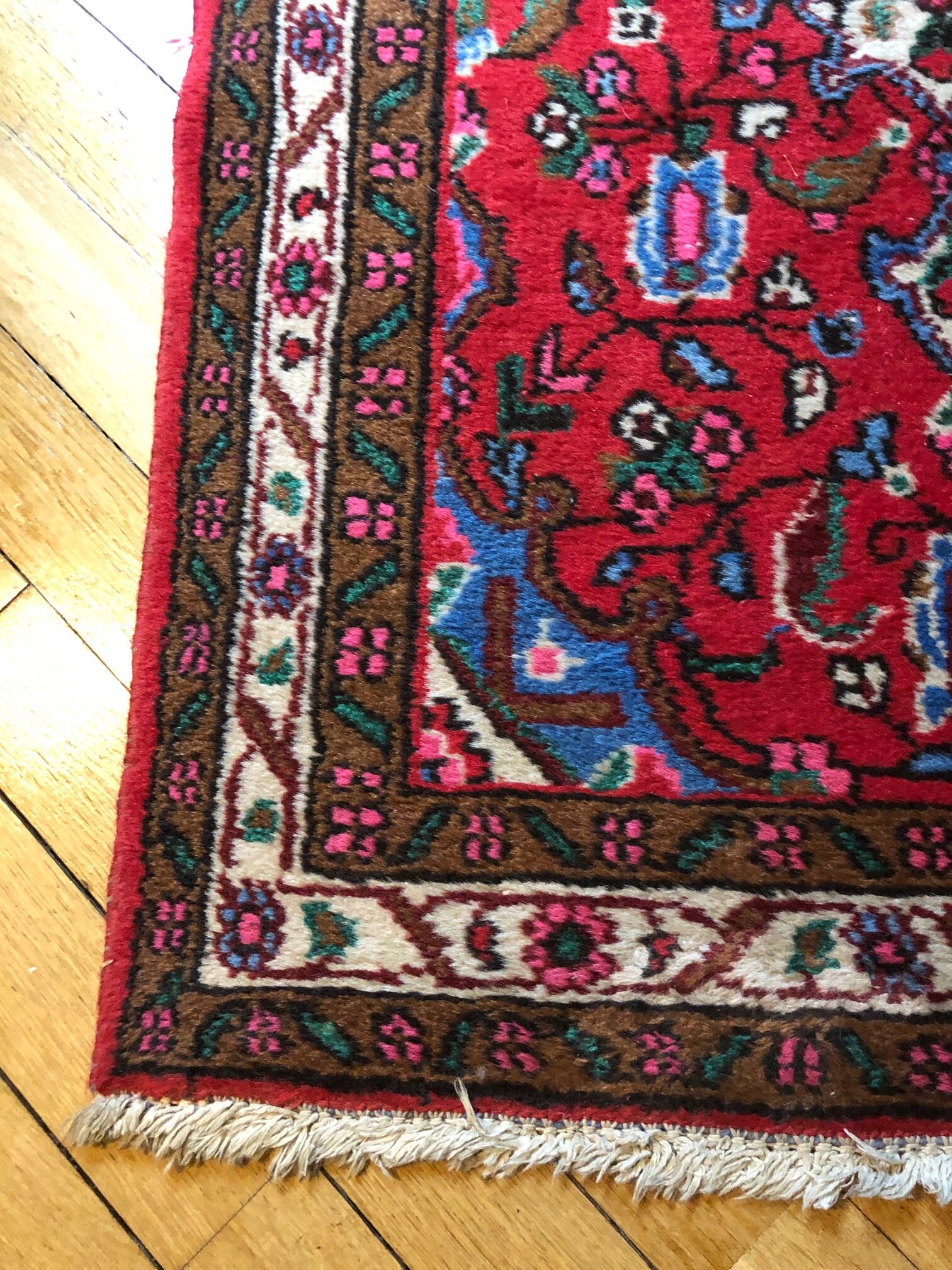 Iranian vintage carpet  77x119cm
