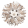 Banci firenze Florentine wall lamp silver small, 1970s