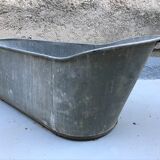 Baignoire zinc début XXe
