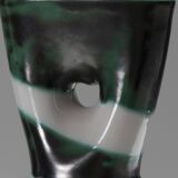 WIDE-NECKED CERAMIC VASE, HENRI MILET, 1960s