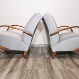 Fauteuils par Jindrich Halabala, 1940s, Set de 2
