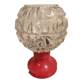 Lamp night light foot tulip design italy vintage space age
