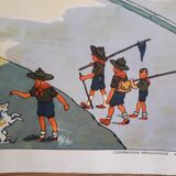 School poster The good weather - summer Raylambert