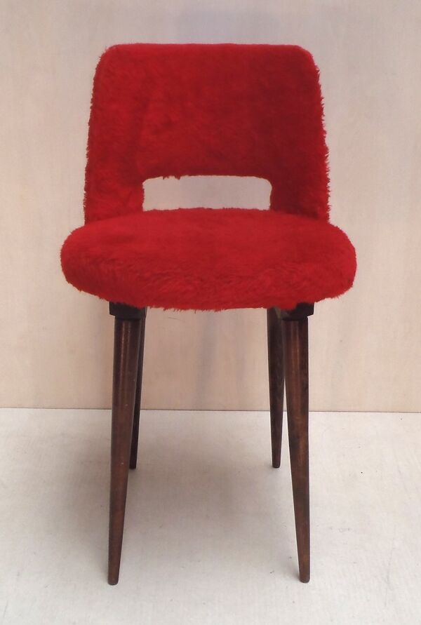Paire de petite chaises de chambre d'origine et d'époque années 1960
