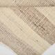 Striped Pattern Brown & Cream Vintage Kilim Rug, 220x300Cm