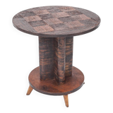 Side table or pedestal table, 1930