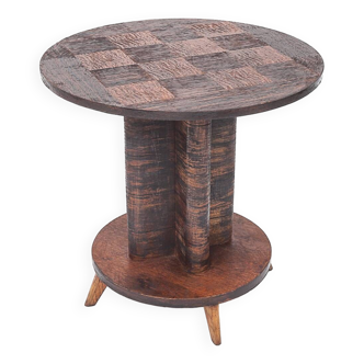 Side table or pedestal table, 1930