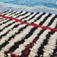 Handmade pure wool Berber rug size 2/3 m