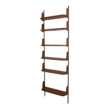 Étagère murale modulaire Art Déco sur supports en laiton, 1920-30