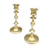 Pair of candle holders