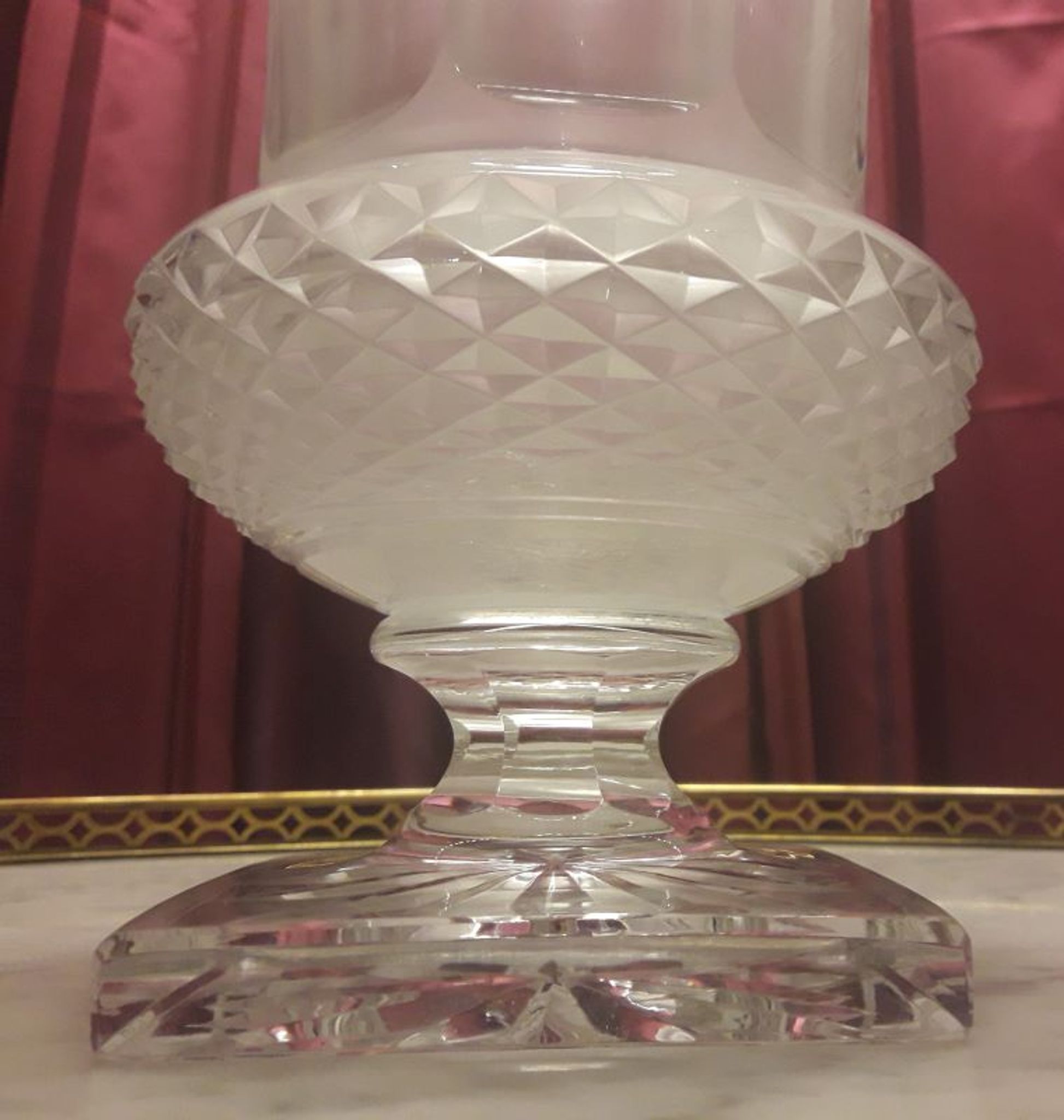 Vase cristal Saint Louis France Versailles