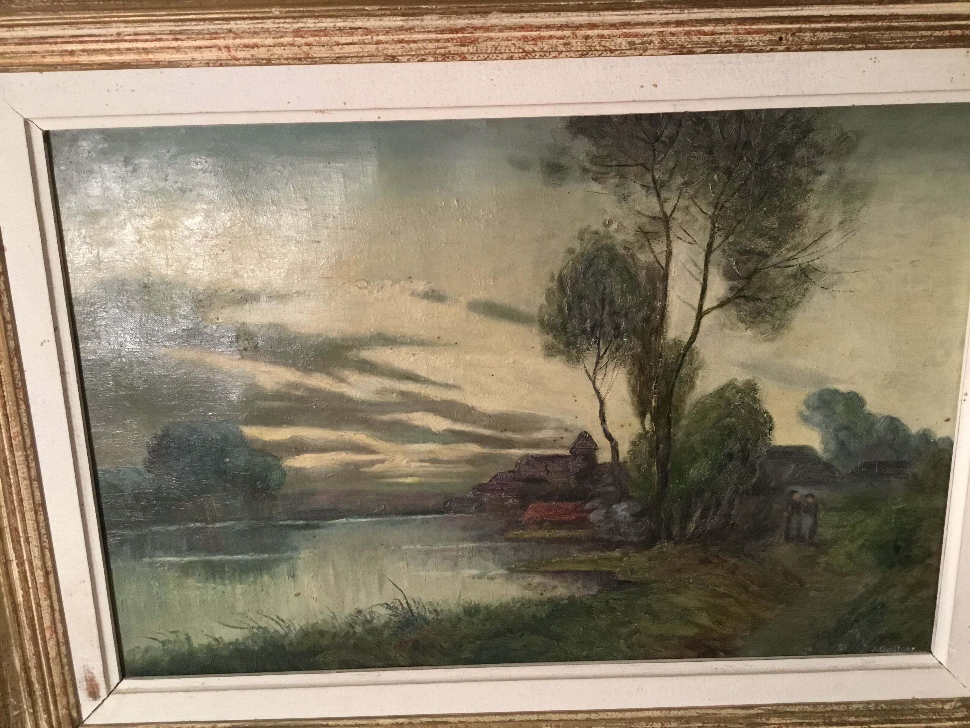 Painting by J. Guillory 18th