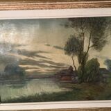 Painting by J. Guillory 18th