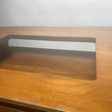 Desk in Wood and Glass attributed to Melchiorre Bega, Italy, 1950s