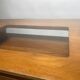 Desk in Wood and Glass attributed to Melchiorre Bega, Italy, 1950s
