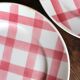 A set of 6 flat plates Nappe Rose Moulin des Loups