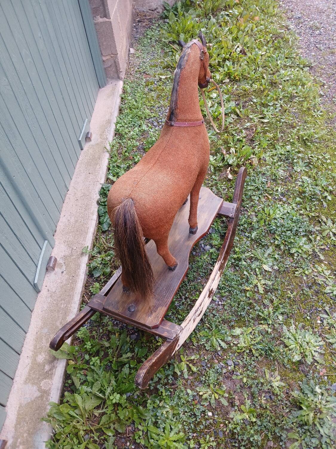 Antique rocking horse