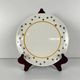 Set of 4 dessert plates GIEN, Primefleur creation, model "Constellation", 1950.