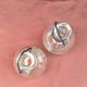 Duo wasp trap or fly-shaped glass goble