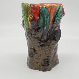 Ceramic vase in Vallauris style