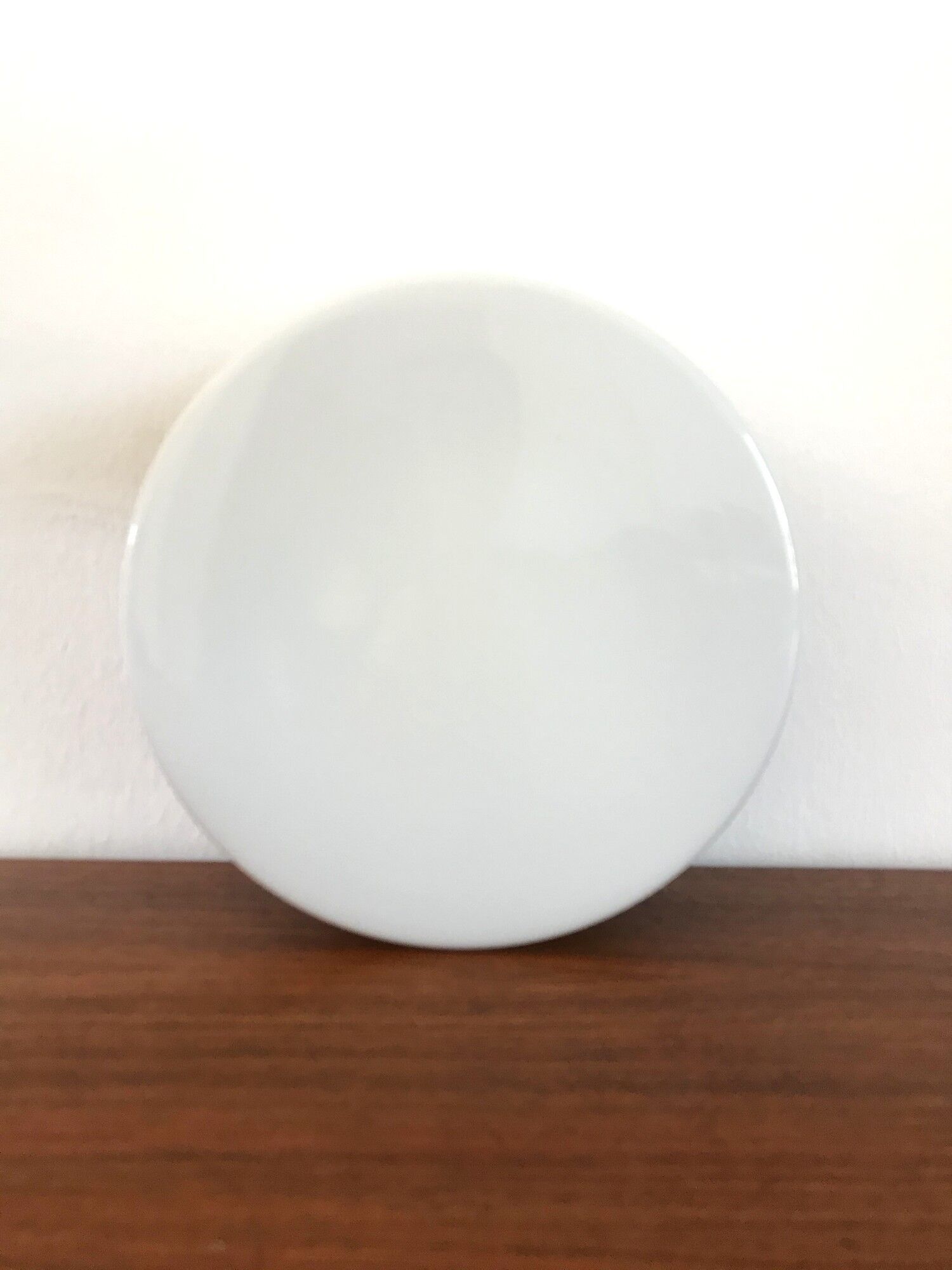 Ceiling lamp in vintage opaline 70s