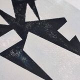 Modern geometric painting