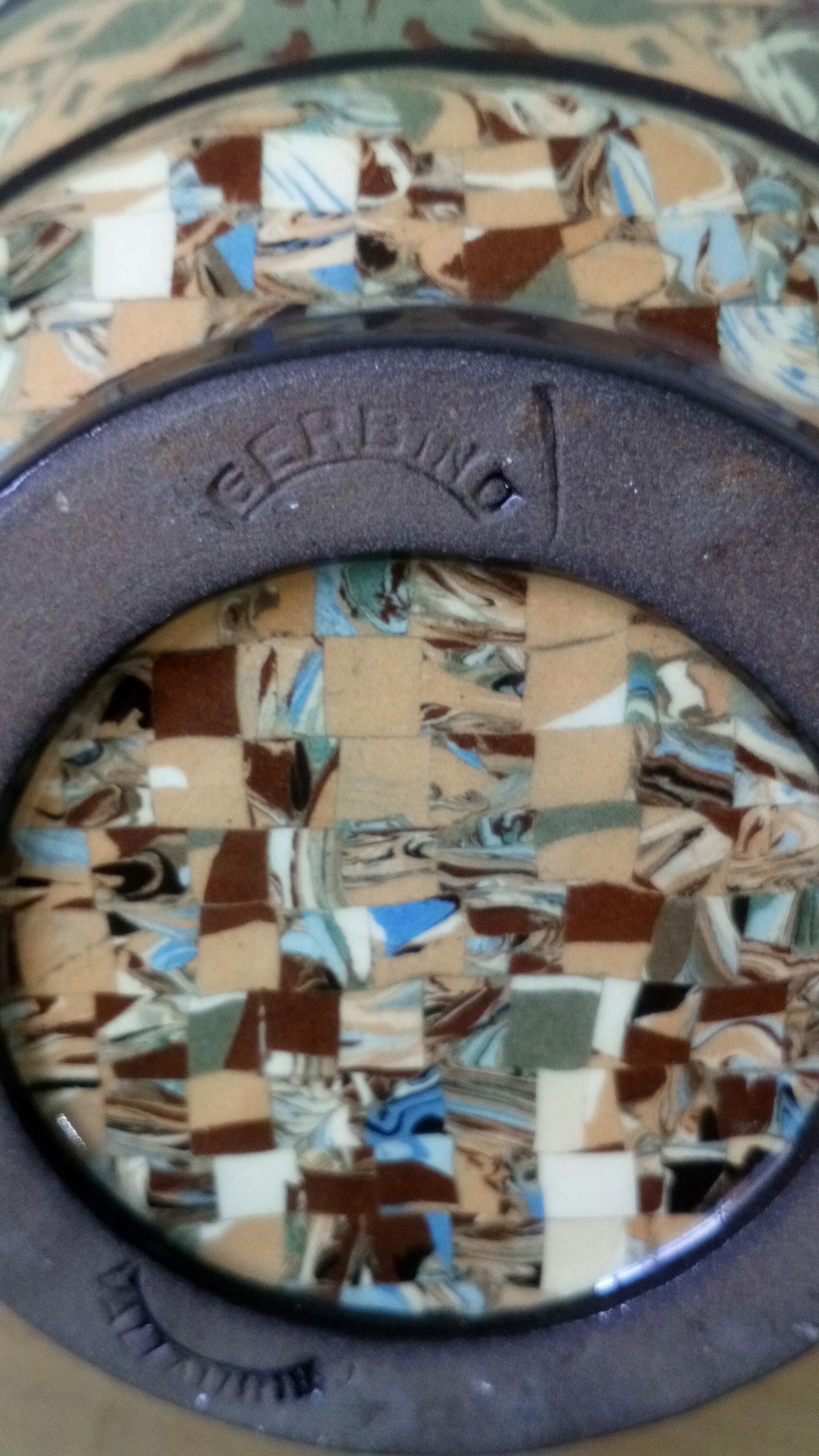 Jean ceramic gerbino Vallauris vase