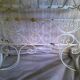Wrought iron rocking cradle