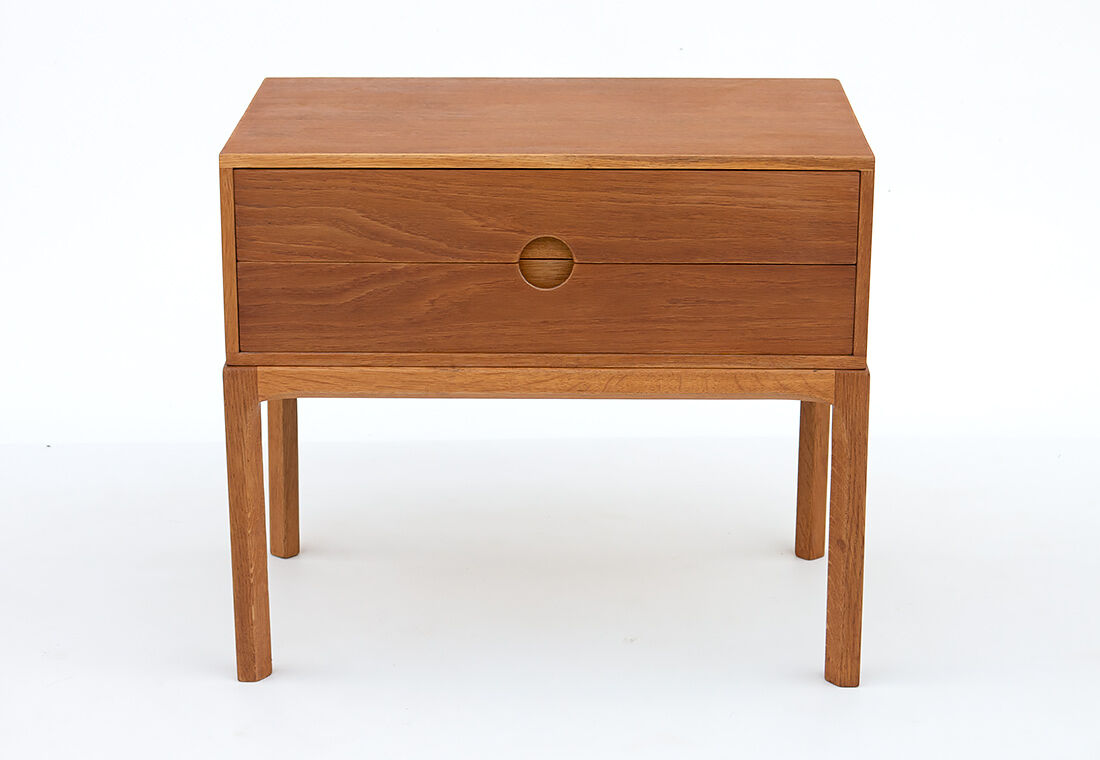 Danish Oak Console by Kai Kristiansen for Aksel Kjersgaard