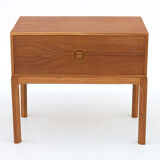 Console en chêne danois par Kai Kristiansen pour Aksel Kjersgaard