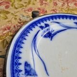 Antique ceramic and metal hot plate james dixon and sons shef