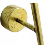 Italian wall lamp fanal 3 cones black