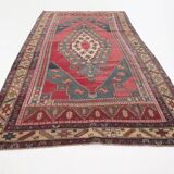 5x9 Red & Cream Classic Persian Rug, 152x271Cm