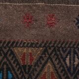 Vintage Turkish rug from Oushak, hand-woven 67x427 cm