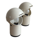 Set of two Vintage 'Pac-Man' Asteroidi Siberin Caronno table lamp Italy 70's design