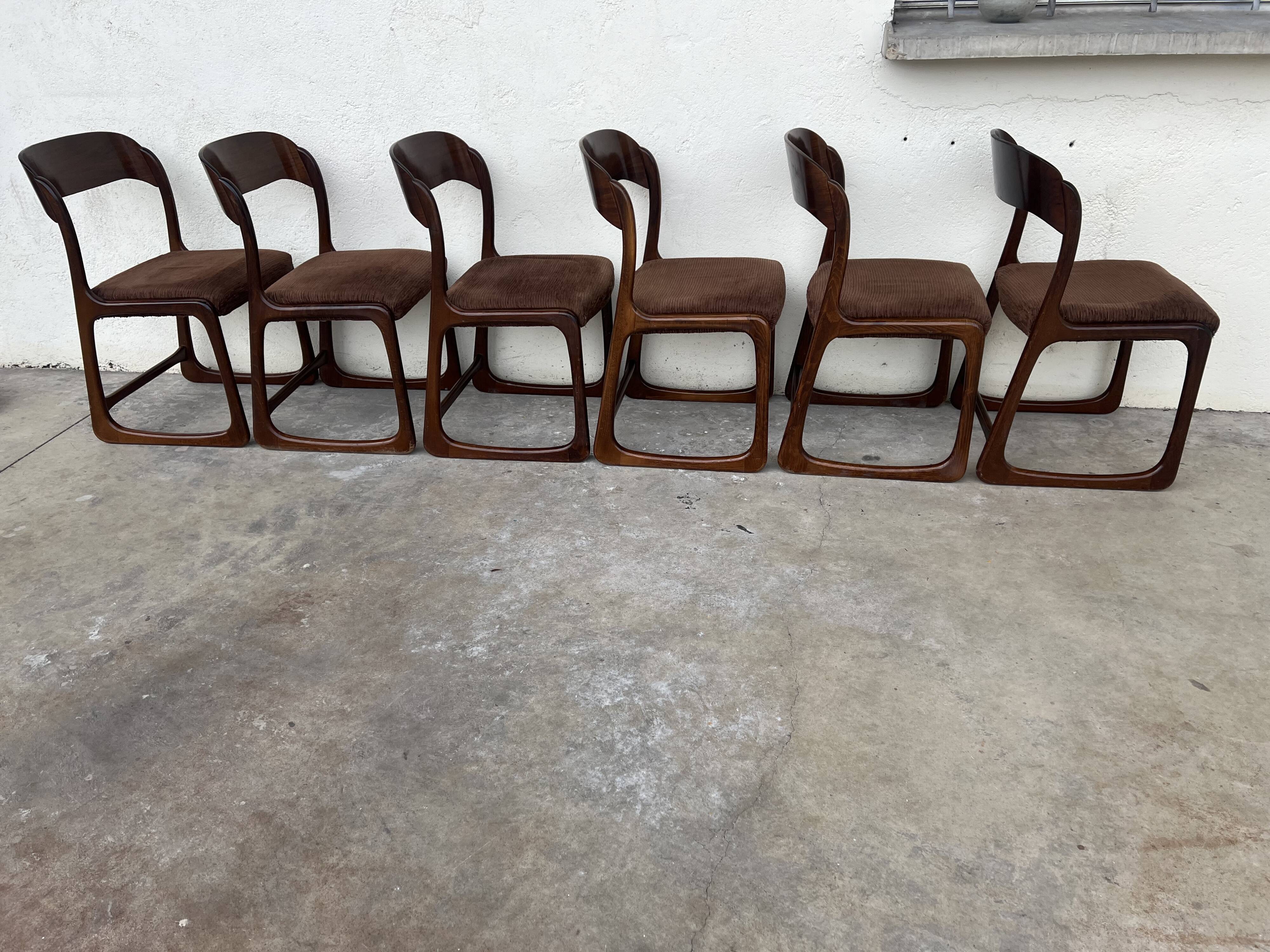 Baumann sled chairs
