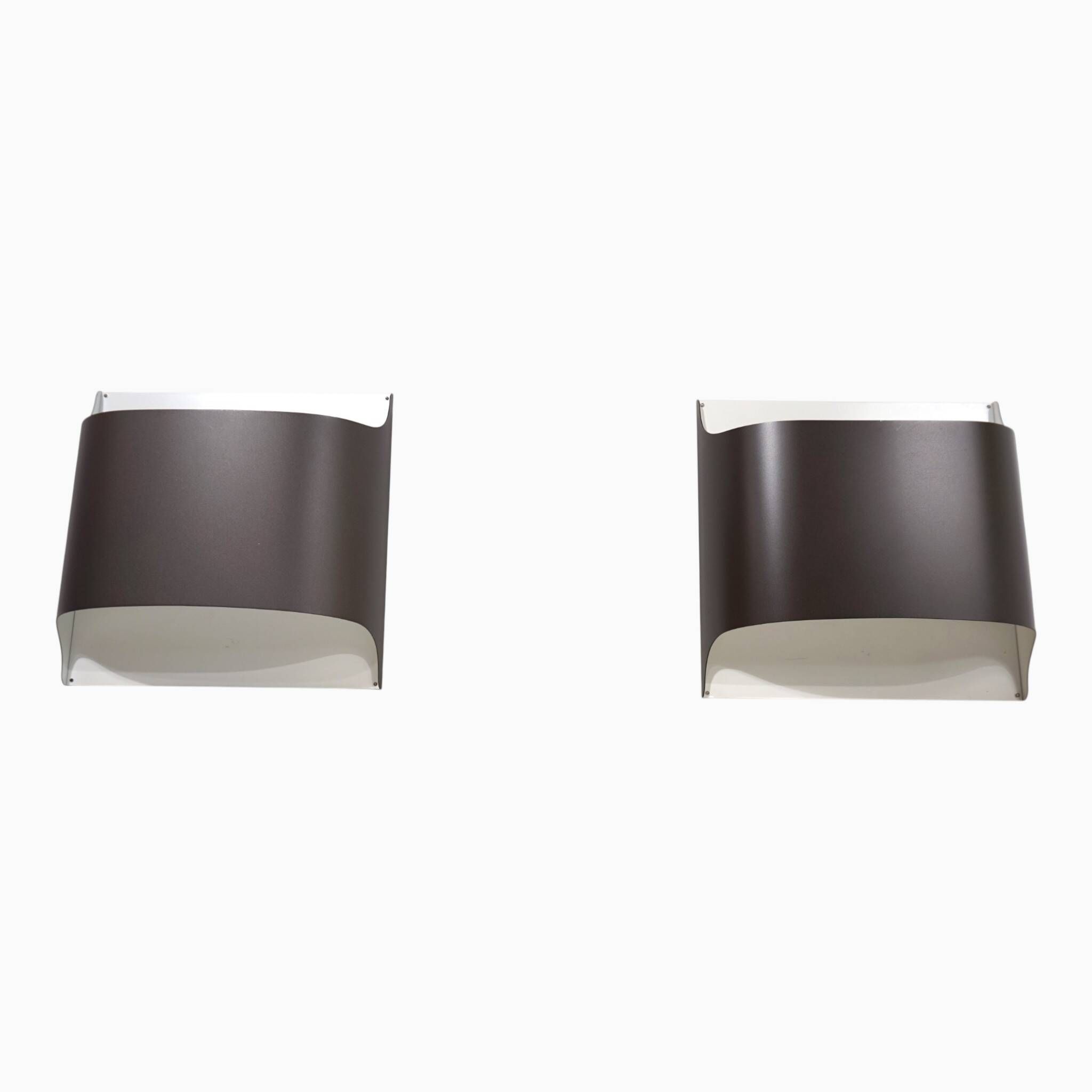 Pair of Staff 2030/31 Sconces by Rolf Krüger & Dieter Witte, 1960