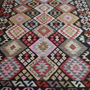 Kilim Persan Qashqaï fait main 260x184cm