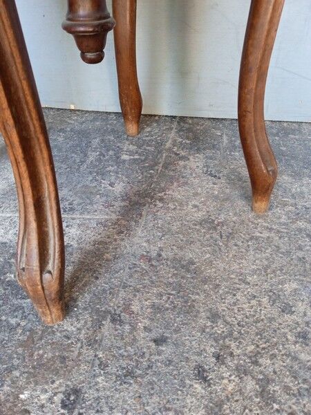 Piano stool carved wood St Louis XV ep XIXem