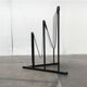 Postmodern vintage magazine rack by Markus Börgens for D-Tec, 1980s.